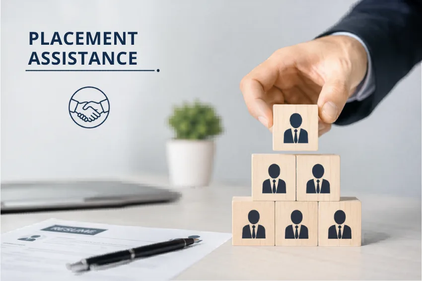 Placement assistance program at Dimension Technologies with structured hiring support for trained candidates