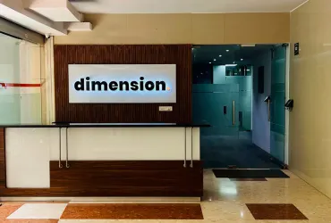 Reception desk at Dimension SAP Training.